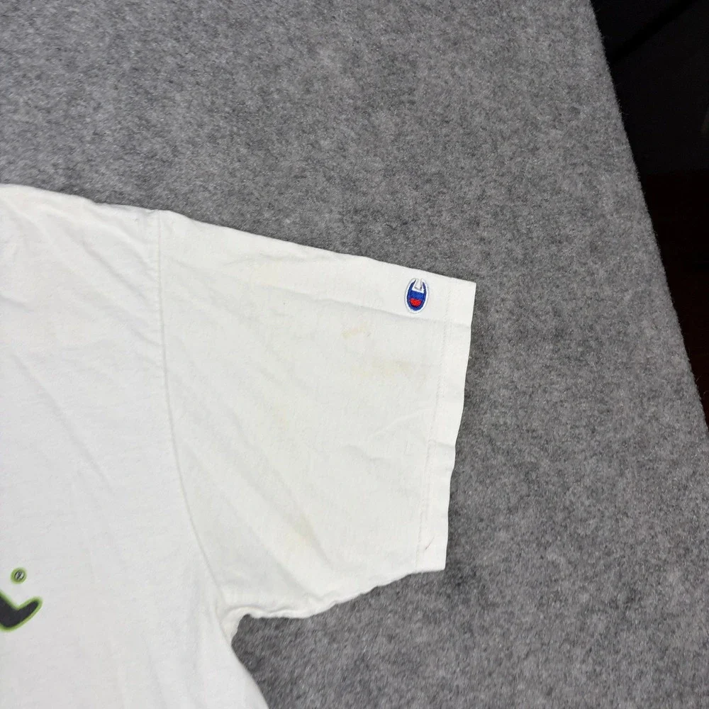 Champion T-Shirt Mens XL White Vintage 90s Soul of a Champion Graphic Tee - Picture 4 of 13
